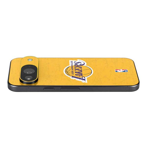 NBA Los Angeles Lakers Distressed Google Pixel 9 Skin